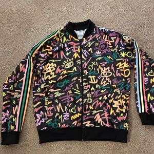 Adidas pride track jacket, size XL
